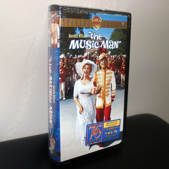 3/$55❤️sealed 1998 Meredith Wilson’s The Music Man (1961) Special Edition VHS - Picture 1 of 7